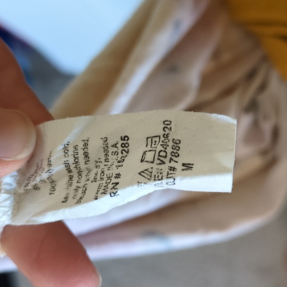 Lux & Co. Maxi dress by StitchFix. Size medium. Sleeveless. Mustard and white. - Picture 4 of 4